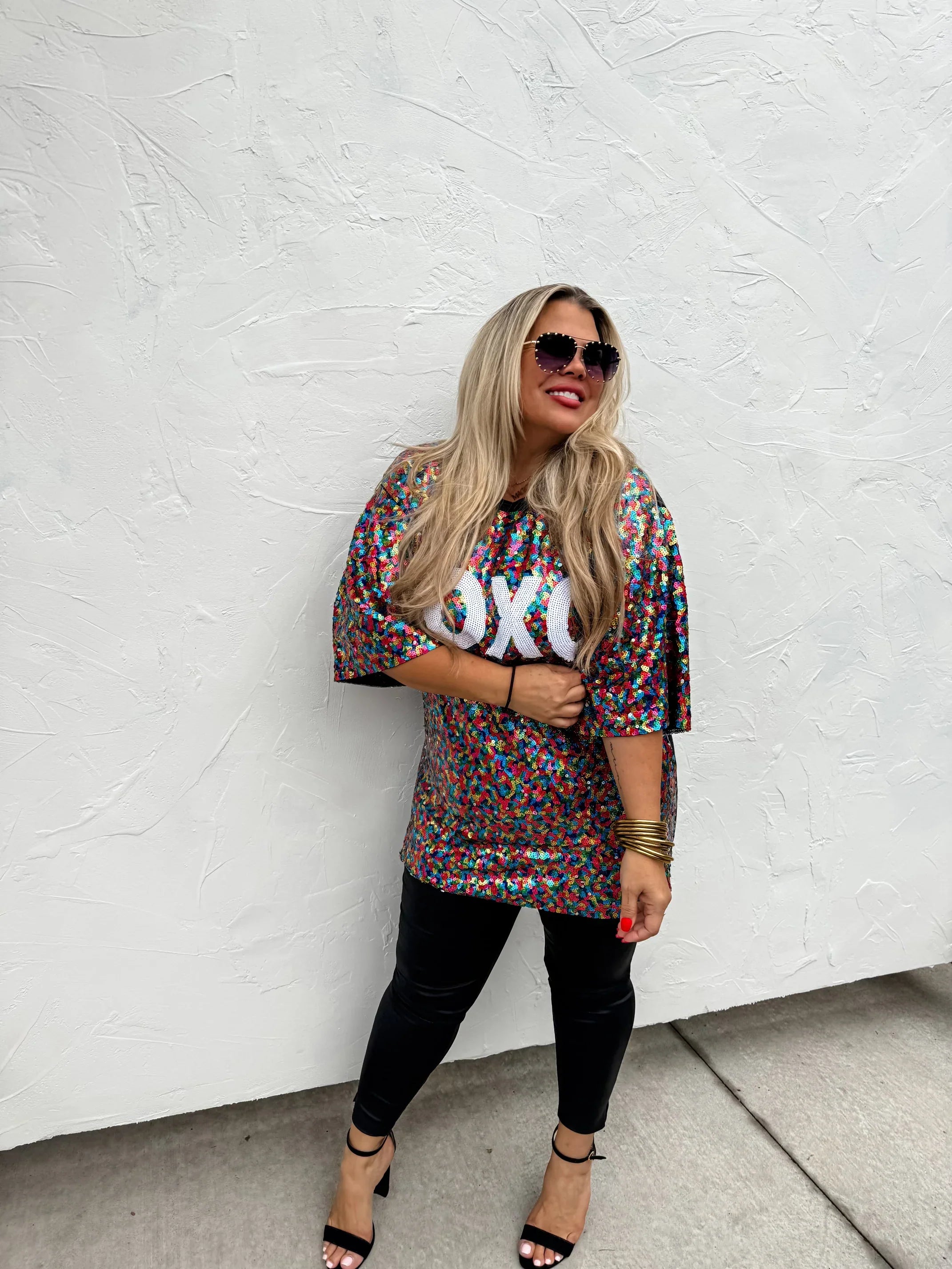 PREORDER: XOXO Sequin Top