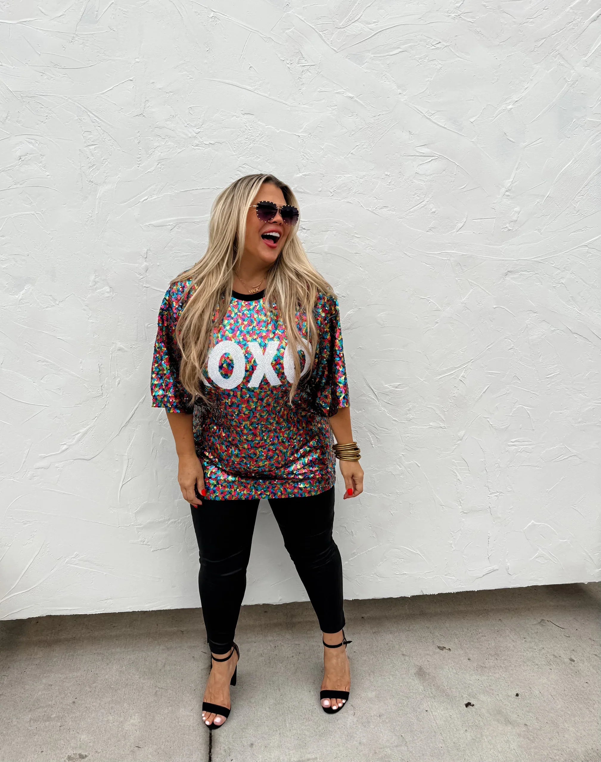 PREORDER: XOXO Sequin Top