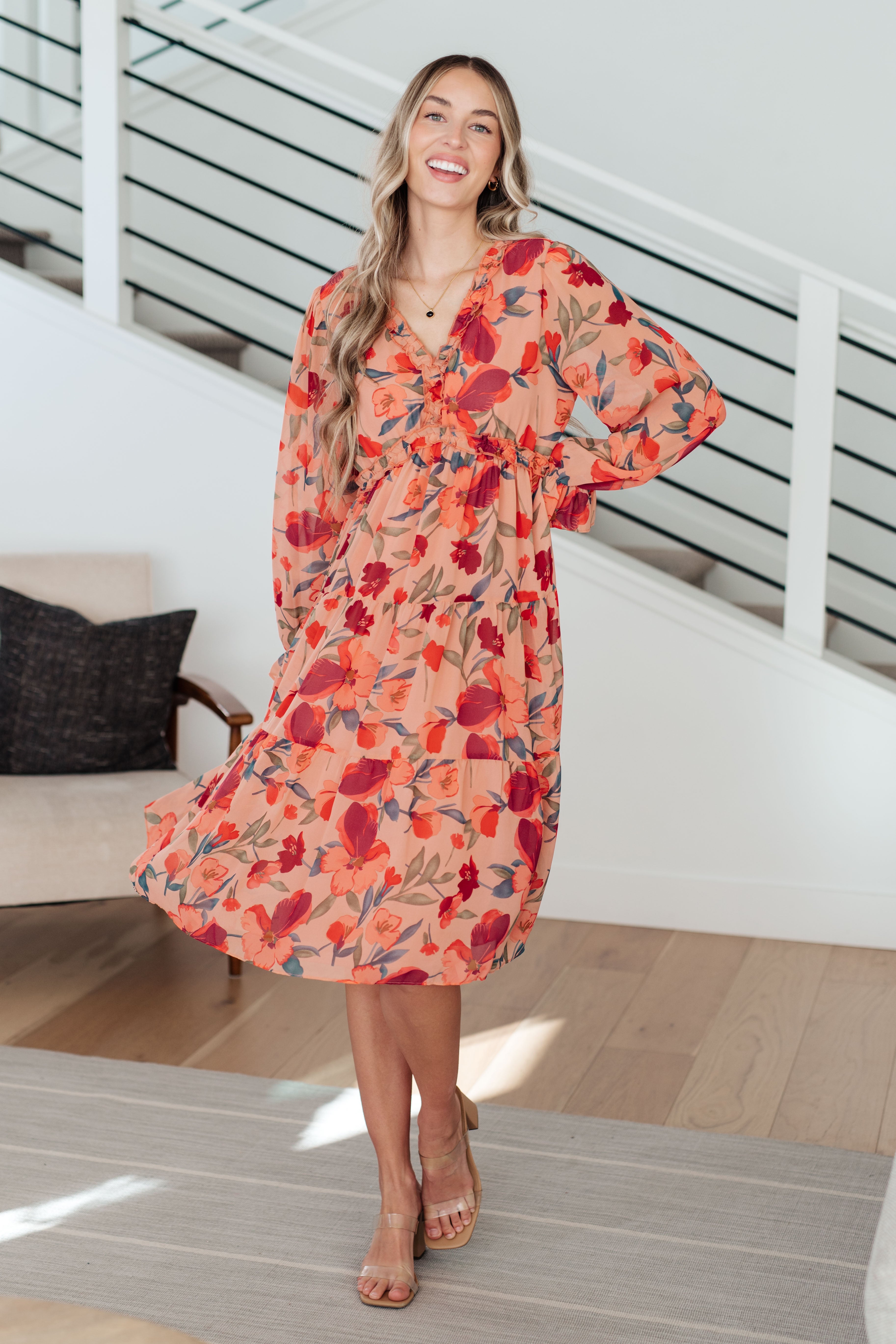 You And Me Floral Dress